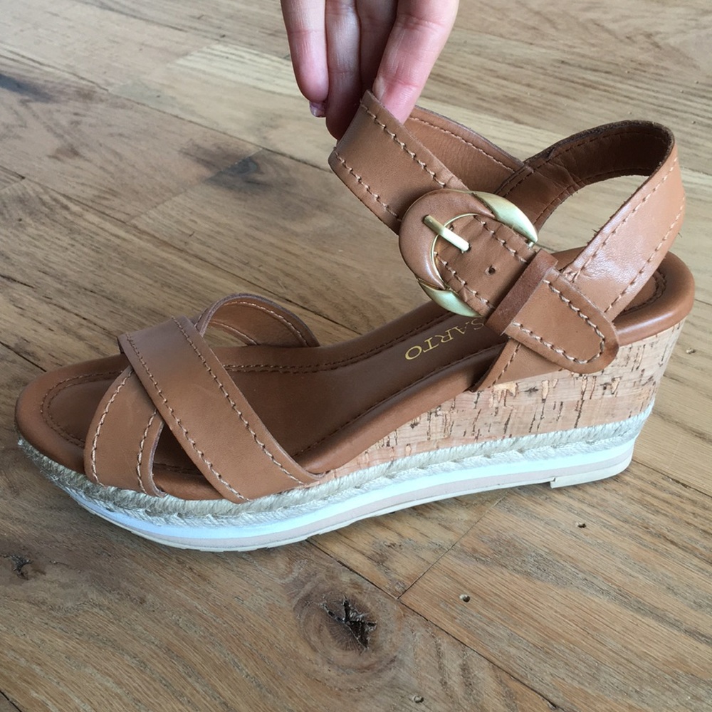 Franco Sarto wedge sandals size 6.5